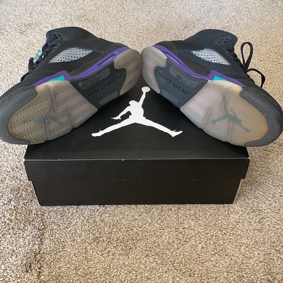 Air Jordan Retro 5 Black Grape - Picture 4 of 10